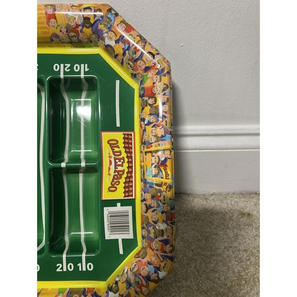 Vintage 90s Old El Paso Football Stadium Tailgating Taco Salsa Snack Holder EUC